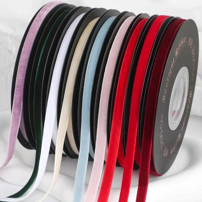 5 yards/rol breed 6mm fluwelen - Velvet Ribbon Roll recensie en prijs