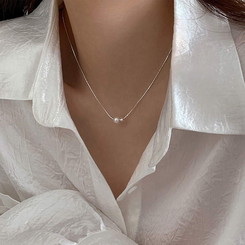 Kerstcadeau 925 sterling zilve - Pearl Trim Chain recensie en prijs