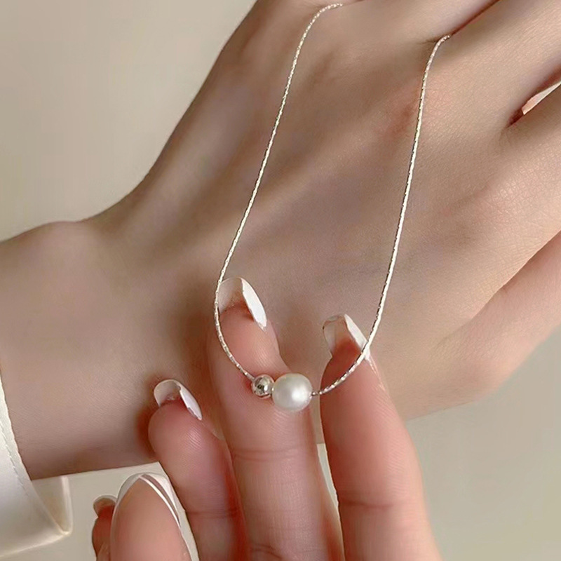 Kerstcadeau 925 sterling zilve - Pearl Trim Chain recensie en prijs