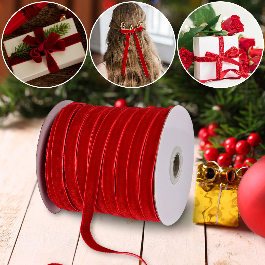 Fluwelen lint decoratief lint  - Velvet Ribbon Roll recensie en prijs